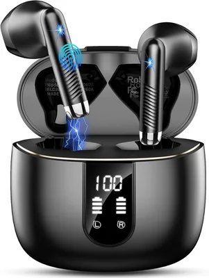 Drsaec Écouteurs Bluetooth sans Fil 2026 avec APP - Réduction de Bruit Active 4.0, 71% Off