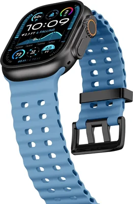 Soft Silicone Strap for Apple Watch Series 1-8