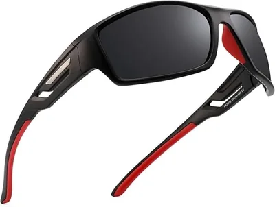 Polarized Sports Sunglasses - Unisex, Driving & Outdoor Activities, Best Deal