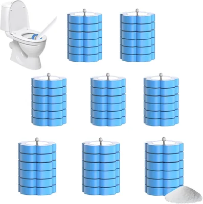 Xkimos 48-Pack Disposable Toilet Brush Refills - Best Deal