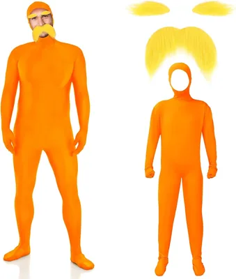 AUTOWT Adult Orange Jumpsuit Costume Best Deal