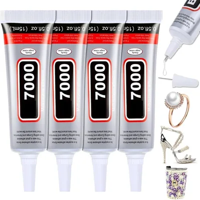 Bedazzling Glue for Rhinestones - 4pcs 15mL
