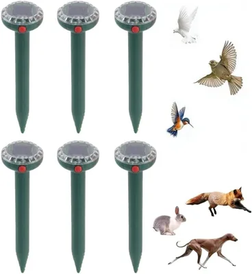 動物撃退器 猫よけ 超音波 害獣対策器 テクノパーク開発・ソーラー充電式・強力撃退　IPX4防水 12m広範囲検知 13-50KHZ超音波 猫・犬・鳥・ネズミ・野良猫・カラス・イタチ・ハクビシン対策 360°広範囲対応 効果絶大 電源不要
