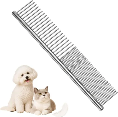 Pet Grooming Comb 19cm Stainless Steel Best Deal