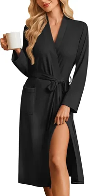 Ekouaer Women's Long Robe Kimono Bathrobe - Best Deal