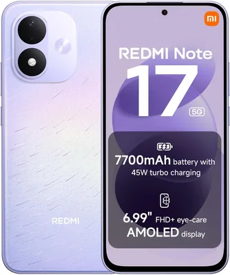 Redmi Note 17 5G 7700mAh Purple