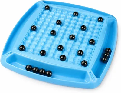 Jogo Educativo em Metal e Plástico, 22x22x2,3cm, com Peças e Bolsa - Best Deal