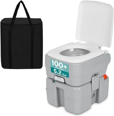 SereneLife 20L Portable Toilet 19% Off