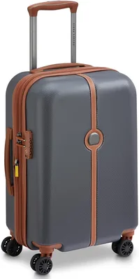 DELSEY PARIS Lucette 55 सेमी छोटा कैबिन ABS/Polycarbonate हार्ड साइडेड 8 पहियों और विस्तारित स्पिनर सूटकेस/ट्रॉली बैग, 70% ऑफ़