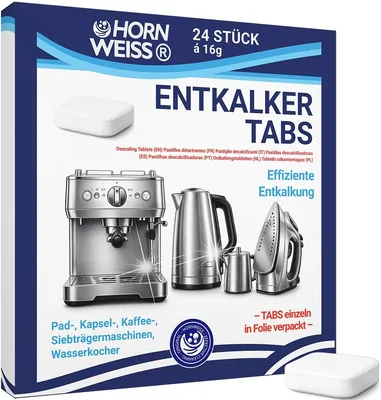 24 stp utvärtningstableter för automatiska kaffebryare - kompatibel