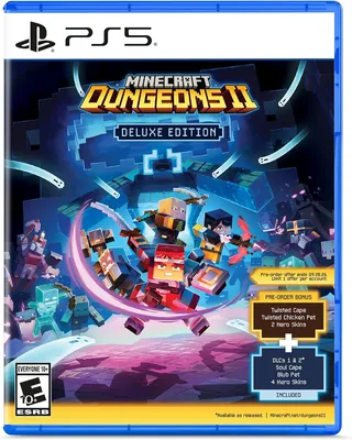 Minecraft Dungeons II Deluxe Edition - PlayStation 5 - Mejor Oferta