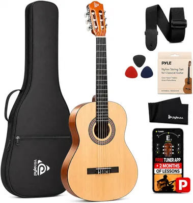 Pyle 1/4 Size Acoustic Guitar Kit Best Deal