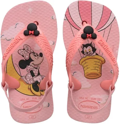 Havaianas Chinelo Infantil Disney Baby com Estampas Mickey, Minnie e Ursinho Pooh - Best Deal