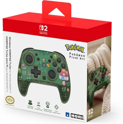 HORI Wireless HORIPAD Turbo Pokémon Pixel Green Best Deal
