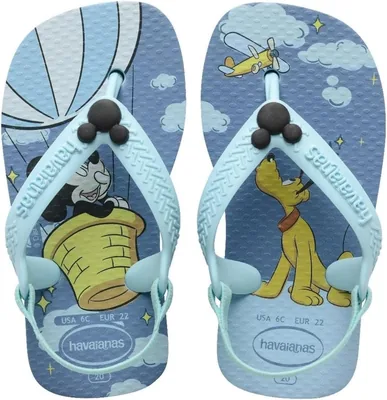 Havaianas Chinelo Infantil Disney Baby com Estampas Mickey, Minnie e Ursinho Pooh - Melhor Preço