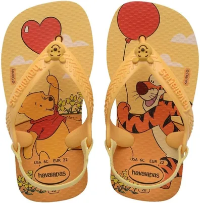 Havaianas Chinelo Infantil Disney Baby com Estampas Mickey, Minnie e Ursinho Pooh - Best Deal