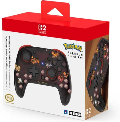 HORI Wireless HORIPAD Turbo Pokémon Pixel Red 32% Off