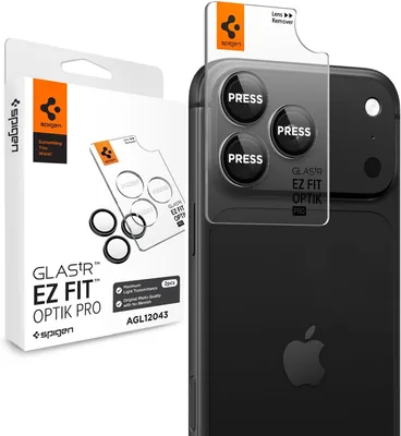 SPIGEN EZ Fit Optik Pro Lens Protectors for iPhone 18 Pro/Max