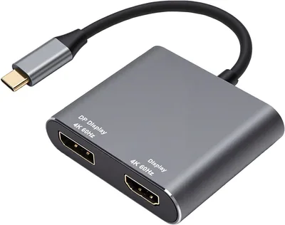 Yanmis Type C Dual Display Monitor Adapter 4K 144Hz Best Deal