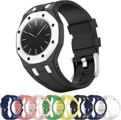 Correa Resistente para Reloj Swatch x AP Royal Pop - Silicona Deportiva con Protección