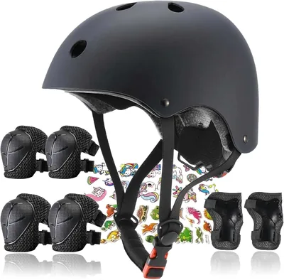Toddler Skateboard Helmet - Boys Girls 3-14 Years with Pads Best Deal