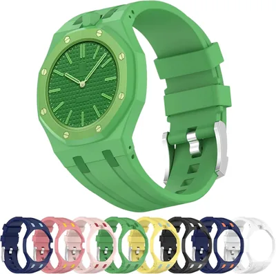 Correa Deportiva Resistente para Reloj Swatch x AP Royal Pop - Silicona con Protección Antidetergio