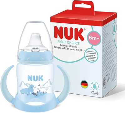 NUK First Choice Learner Bottle - 260ml Blue