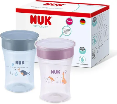 NUK Magic Cup Sippy Cup 2 Pack