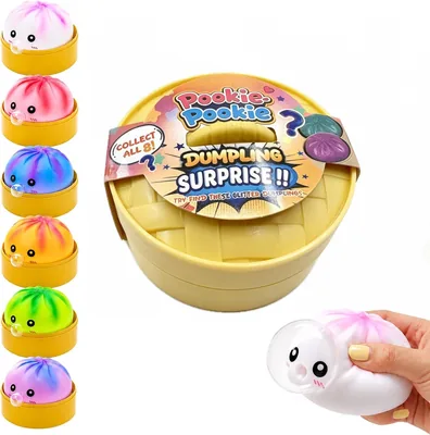 Dumpling Squishy Mystery Box - Random Color, Anxiety Relief Toy, Best Deal