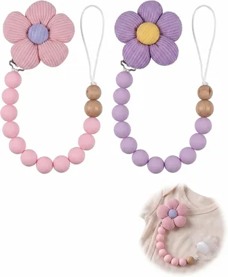 Portacondomini BTACGWP a Motivo Floreale, Set di 2, con Laccetto in Cotone e Clip in Silicone per Uomini e Donne - Migliore Affare