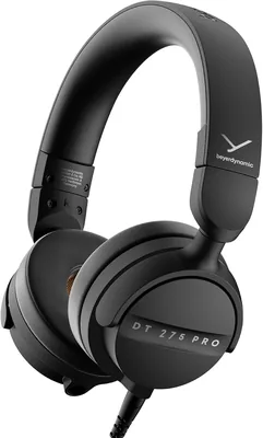 Beyerdynamic DT 275 PRO słuchawki nauszne do monitoringu z wysoką izolacją | Zrównoważona regulacja dźwięku, zamykany kabel