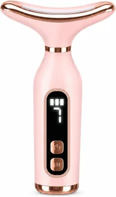 JADUFHU Face Massager, 7 Colors Facial Massager Device, Skin Care Tool for Neck Face, Daily Beauty R