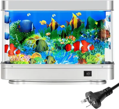 Ocean Night Light Fake Fish Tank - 41% Off
