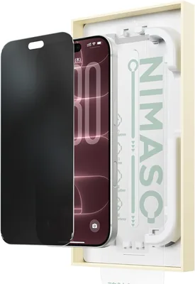 Nimaso 2-in-1 プライバシー スクリーン保護フィルム iPhone 18 Pro用 DSP26F2238
