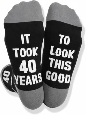 LIVDORA Funny Birthday Socks 65% Off