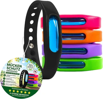 Bronoir Anti-Rutsch-Band Silikon wasserdicht verstellbar für Kinder & Erwachsene - Packung mit 5 Stücken - Best Deal