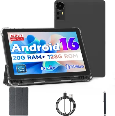 Android 16 Tablet 38% Off - 10 Inch 20GB RAM