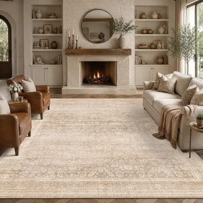 Schweek 8x10 Neutral Area Rug Best Deal