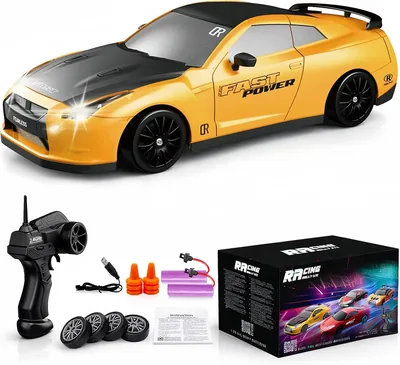 RC Drift Car 2.4GHz 1:24 Scale 4WD Remote Control Car