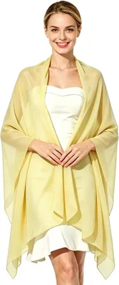 Zevashine Women's Chiffon Scarf Shawl Wrap