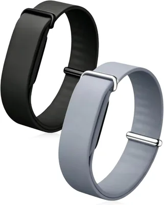 2 Pack Band Compatible Fitbit Air Silicone Strap, Waterproof Sport