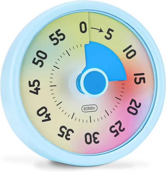 Euqvunn Visual Timer Kids 60 Min Silent Countdown - Best Deal