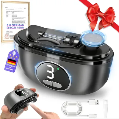 2026 Upgraded 3-in-1 Nail Clipper - 5.0 Motor, 3 Modes