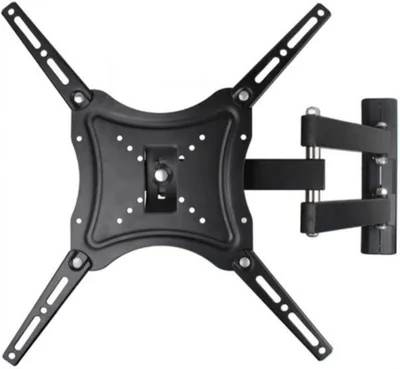 MEGA So TV Wall Mount Bracket 14-55" Universal, Black Articulating Arm
