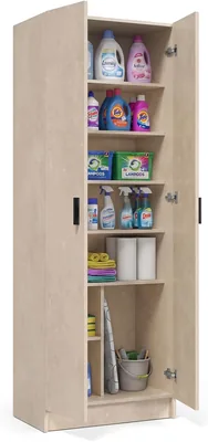 DueHome Armario Auxiliar para Zapatos, Armario Multifuncional, Color Beige, Medidas Incluidas