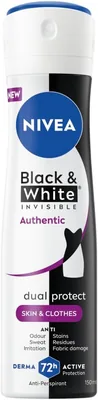 NIVEA Deo Spray Black and White 150ml | Best Deal