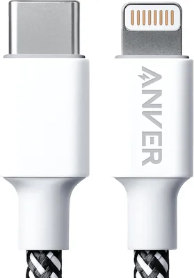 كابل أنكر USB-C إلى Lightning [100 سم] - معتمد من MFicertified، شحن سريع بتقنية USB-C PD، مصنوع من نيلون متين - آيفون 14