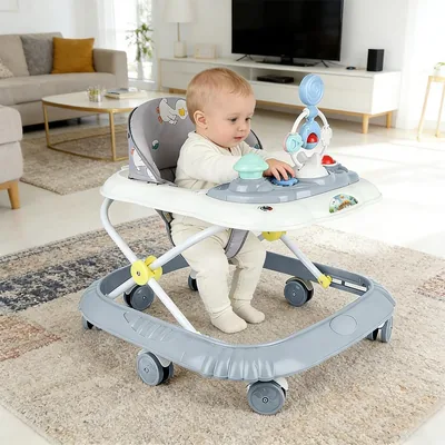 Walker Baby Carrier med Musik och Removabil Gameboard - Blå (YR651615_blu)