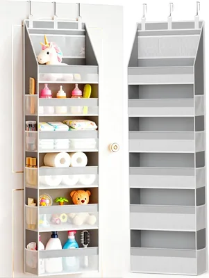 Over the Door Organizer 6 Tier Mesh Pockets Best Deal