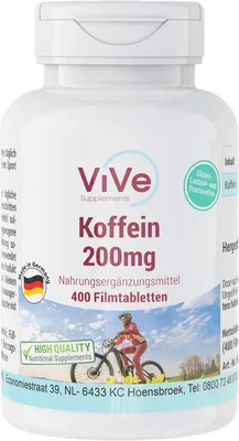 ViVe Su Caffeine 200mg - 400 Tablets Best Deal